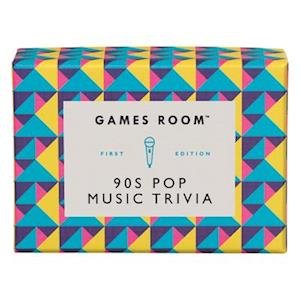 90s Pop Music Trivia - Games Room - Brädspel -  - 5055923712627 - 20 oktober 2022
