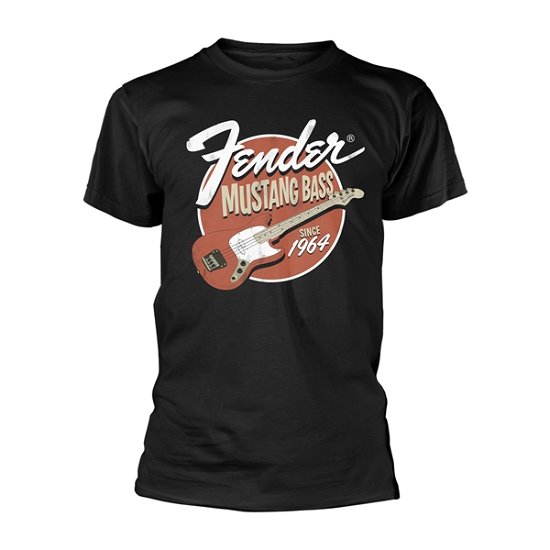 Fender Unisex T-Shirt: Mustang Bass - Fender - Merchandise - PHD - 5056012022627 - October 15, 2018