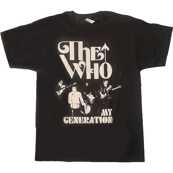 Cover for The Who · The Who Unisex T-Shirt: Clap Hands My Generation (T-shirt) [size S] [Black - Unisex edition]