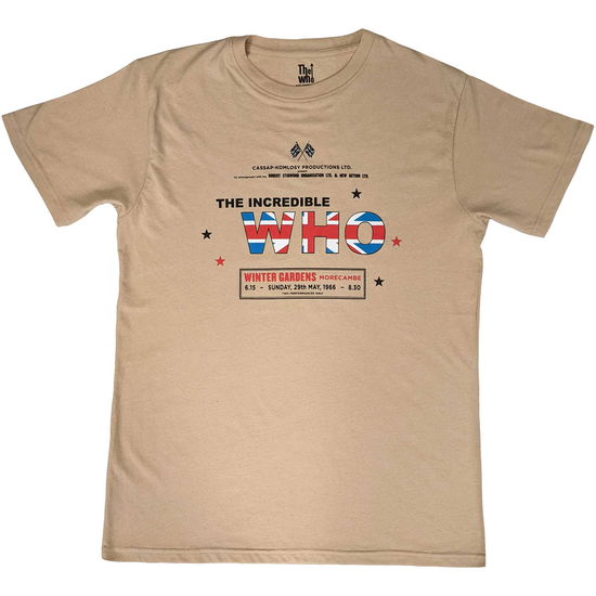 The Who Unisex T-Shirt: The Incredible - The Who - Gadżety -  - 5056561074627 - 2 marca 2023