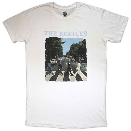 Cover for The Beatles · The Beatles Ladies T-Shirt Dress: Abbey Road &amp; Logo (XX-Small) (CLOTHES) [size XXS] (2024)