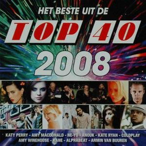 Cover for Top 40 2008 (CD) (2008)