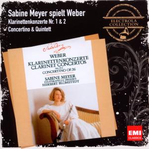 Cover for Sabine Meyer · Clarinet Concertos / Concertino &amp; Quintett (CD) (2012)