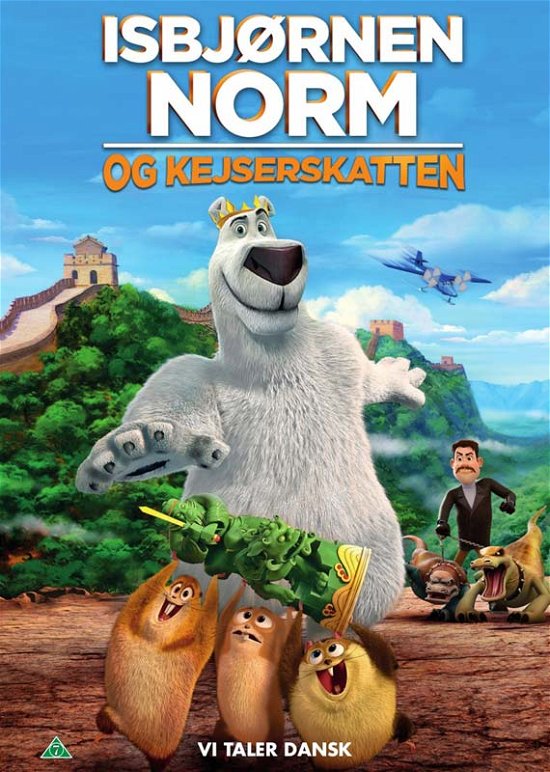 Cover for Isbjørnen Norm og Kejserskatte (DVD) (2021)