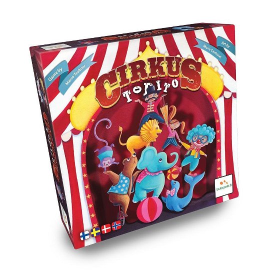 Cirkus Topito (Nordic) -  - Jogo de tabuleiro -  - 6430018272627 - 