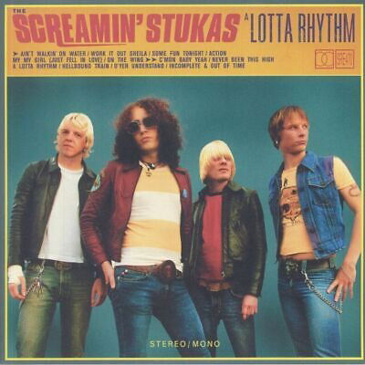 Cover for Tehosekoitin · Screamin' Stukas: A Lotta Rhythm (LP) (2021)