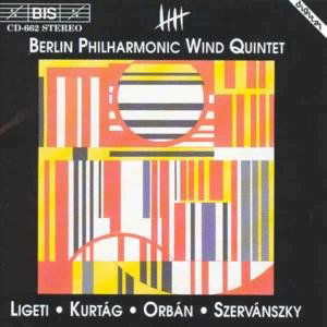 Cover for Hungarian Music for Winds / Various (CD) (1994)