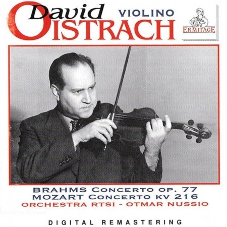 Cover for Oistrach David / Orchestra Della Radio Svizzera Italiana / Nussio Otmar · Concerto Op. 77 / Concerto Kv 216 (CD) (1995)