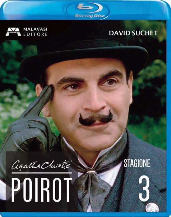 Cover for Poirot Collection · Stagione 03 (Blu-ray) (2023)