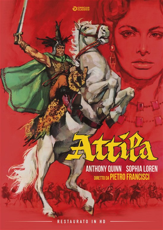 Cover for Attila (Restaurato in Hd) · Attila (Restaurato In Hd) (DVD) (2019)