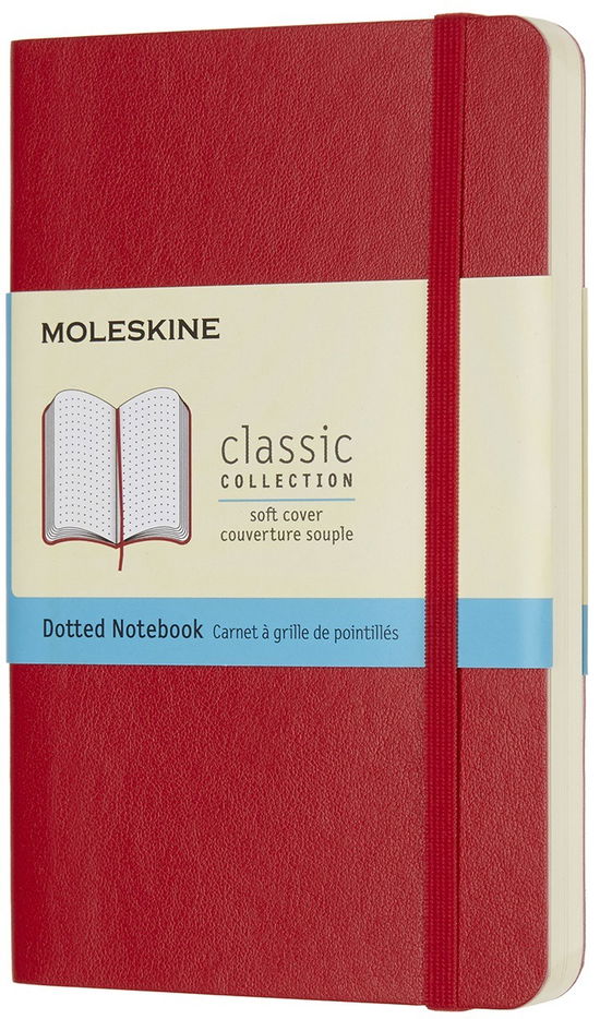 Moleskine Scarlet Red Pocket Dotted Notebook Soft - Moleskine - Books - MOLESKINE - 8055002854627 - March 15, 2017