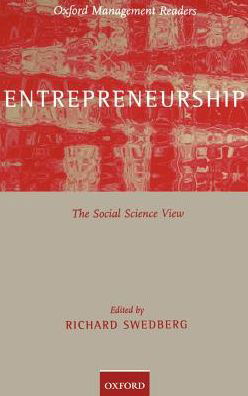 Cover for Richard Swedberg · Entrepreneurship: The Social Science View - Oxford Management Readers (Hardcover Book) (2000)