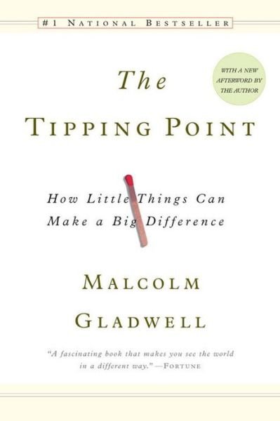 The Tipping Point: How Little Things Can Make a Big Difference - Malcolm Gladwell - Bücher - Back Bay Books - 9780316346627 - 7. Januar 2002