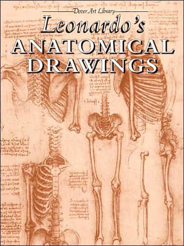 Cover for Vinci, Leonardo Da (Author) · Leonardo'S Anatomical Drawings - Dover Fine Art, History of Art (Taschenbuch) (2005)