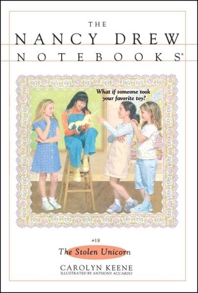 Cover for Carolyn Keene · The Stolen Unicorn (Nancy Drew Notebooks #18) (Paperback Bog) (1997)