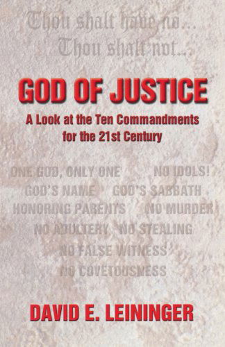 Cover for David E. Leininger · God of Justice (Paperback Book) (2007)