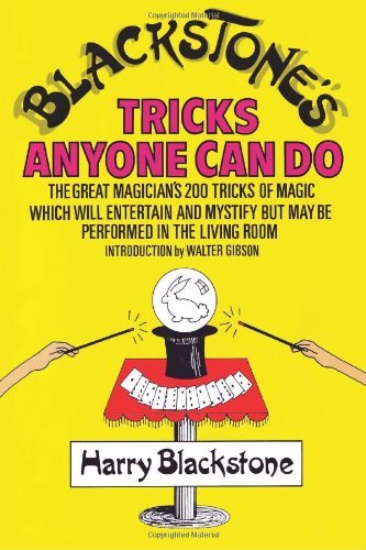 Cover for Harry J. Blackstone · Blackstone's Tricks Anyone Can Do (Paperback Bog) (1983)