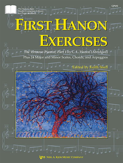 Cover for First Hanon Exercises: The Virtuoso Pianist, Part 1 (Sheet music) (2020)