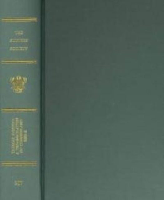 Cover for Mary Wane · Thomas Denton: A Perambulation of Cumberland, 1687-8, including descriptions of Westmorland, the Isle of Man and Ireland: (Cumbria Record Office MS D/Lons/L12/4/2/2) - Publications of the Surtees Society (Hardcover Book) (2003)