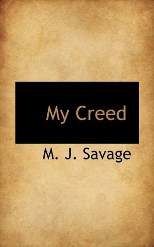 Cover for Savage · My Creed (Paperback Book) (2009)