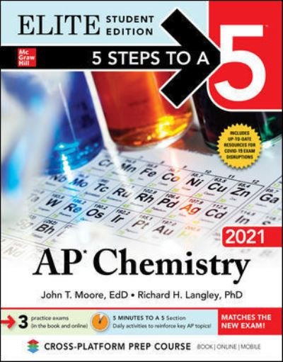 Cover for John Moore · 5 Steps to a 5: AP Chemistry 2021 Elite Student Edition (Pocketbok) (2020)