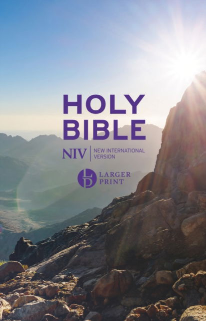 Cover for New International Version · NIV Larger Print Personal Value Hardback Bible (Hardcover Book) (2024)