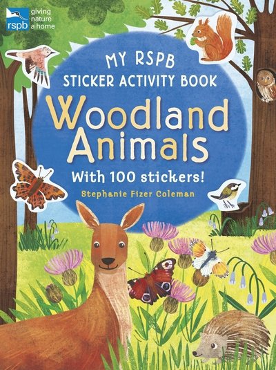 Cover for Eryl Nash · My RSPB Sticker Activity Book: Woodland Animals (Taschenbuch) (2018)