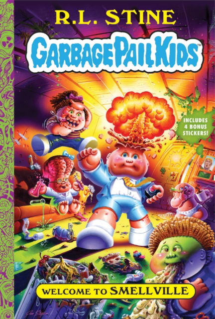 Cover for R.L. Stine · Welcome to Smellville (Garbage Pail Kids Book 1) - Garbage Pail Kids (Paperback Bog) (2025)