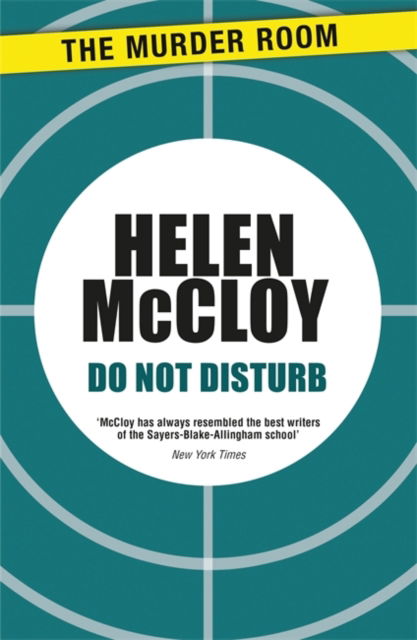 Cover for Helen McCloy · Do Not Disturb - Murder Room (Paperback Book) (2014)