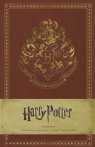 Cover for . Warner Bros. Consumer Products Inc. · Harry Potter Hogwarts Hardcover Ruled Journal - Harry Potter (Innbunden bok) (2015)