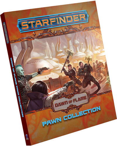 Starfinder Pawns: Dawn of Flame Pawn Collection - Paizo Staff - Brætspil - Paizo Publishing, LLC - 9781640781627 - 29. oktober 2019