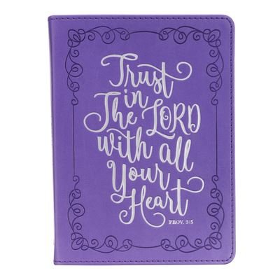 Cover for Christian Art Publishers · Christian Art Gifts Faux Leather Journal Trust In The Lord Proverbs 3 (Läderbok) (2021)