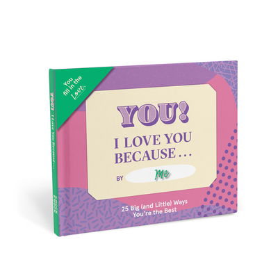 Knock Knock I Love You Because … Book Fill in the Love Fill-in-the-Blank Book & Gift Journal - Fill-in-the-Love - Knock Knock - Books - Knock Knock - 9781683492627 - October 20, 2020