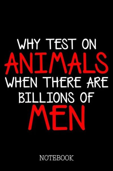 Cover for Mika Eriksson · Why Test On Animals When There Are Billions Of Men (Pocketbok) (2019)