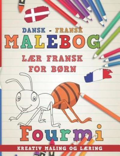 Cover for Nerdmediada · Malebog Dansk - Fransk I L (Paperback Book) (2018)