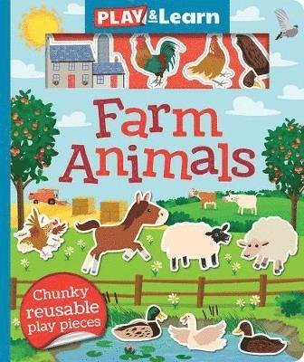 Cover for Oakley Graham · Farm Animals - Play and Learn (Hardcover Book) (2021)