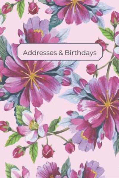 Cover for Andante Press · Addresses &amp; Birthdays (Paperback Book) (2019)