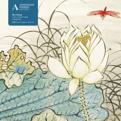 Adult Jigsaw Puzzle Ashmolean: Ren Xiong: Lotus Flower and Dragonfly (500 pieces): 500-piece Jigsaw Puzzles - 500-piece Jigsaw Puzzles (GAME) (2021)