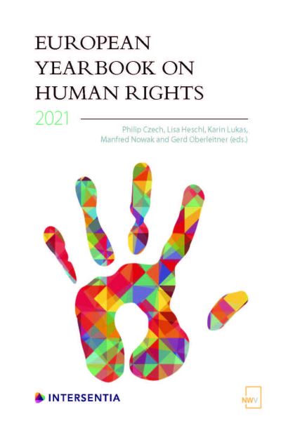 Cover for European Yearbook on Human Rights 2021 (Paperback Book) (2021)