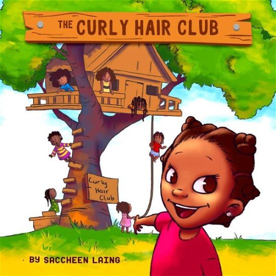 Cover for Saccheen Laing · The Curly Hair Club (Paperback Bog) (2017)