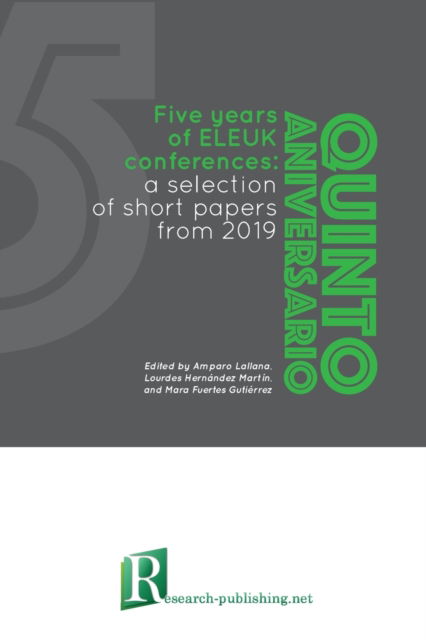 Cover for Amparo Lallana · Five years of ELEUK conferences (Pocketbok) (2020)