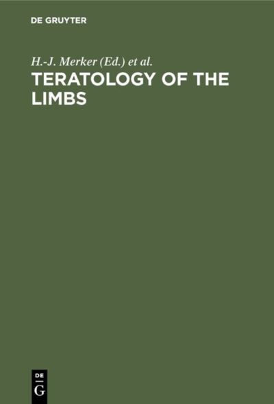 Cover for Merker / Neubert · Teratology Ofthe Limbs (Book) (1981)