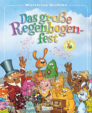 Nulli & Priesemut: Das große Regenbogenfest - Matthias Sodtke - Książki - Carlsen - 9783551522627 - 29 sierpnia 2024