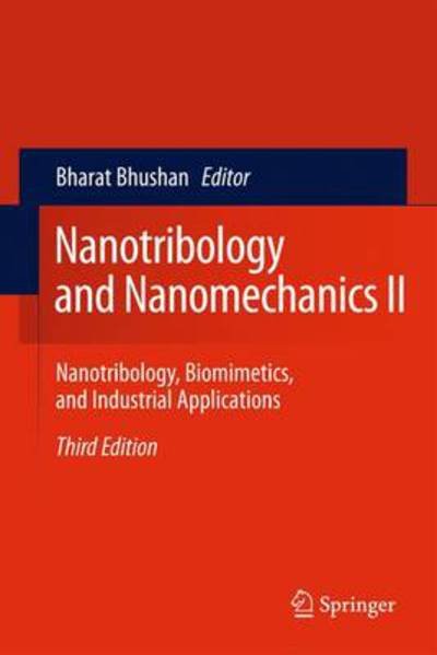 Cover for Bharat Bhushan · Nanotribology and Nanomechanics.2 (Book) [3rd ed. 2011 edition] (2011)