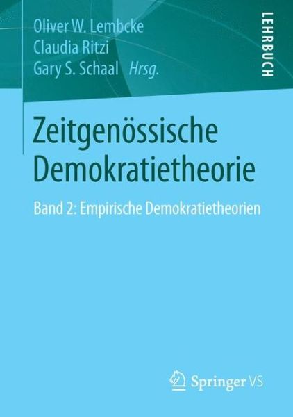 Cover for Zeitgenoessische Demokratietheorie (Paperback Book) [1. Aufl. 2016 edition] (2015)