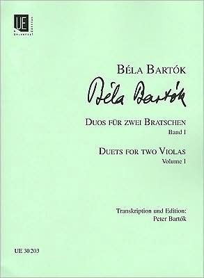 Cover for Bartók · Duos (Book)