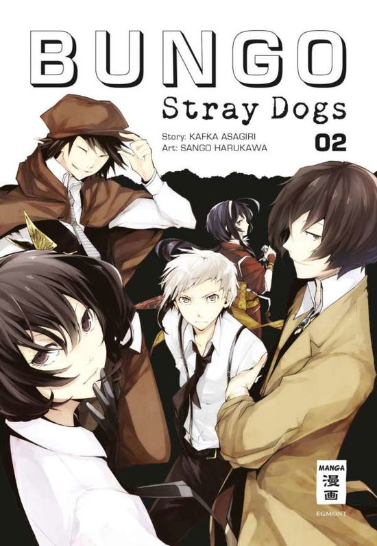 Cover for Asagiri · Bungo Stray Dogs 02, Deutsch (Buch) (2023)