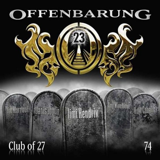 Club of 27 - Offenbarung 23-folge 74 - Musikk - LUEBBE AUDIO-DEU - 9783785754627 - 22. september 2017