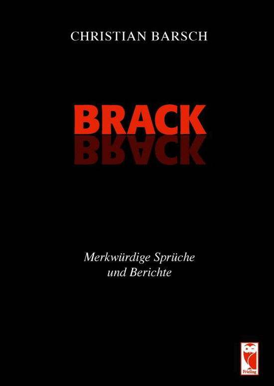 Cover for Barsch · Brack (Book)