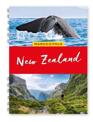 Cover for Marco Polo · New Zealand Marco Polo Travel Guide - with pull out map - Marco Polo Spiral Guides (Spiral Book) (2019)